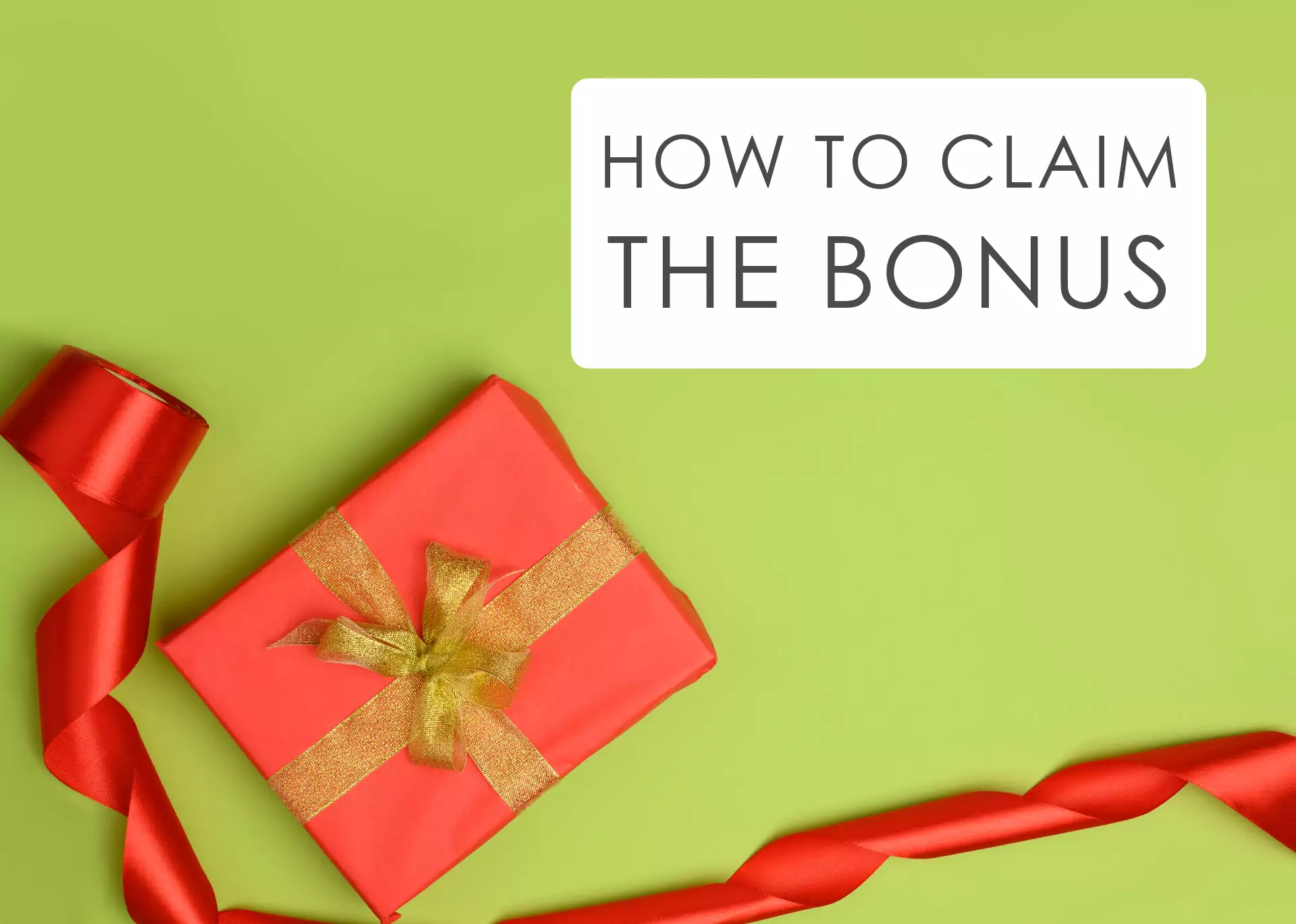 You need to register on the betting site in order to claim the bonus.