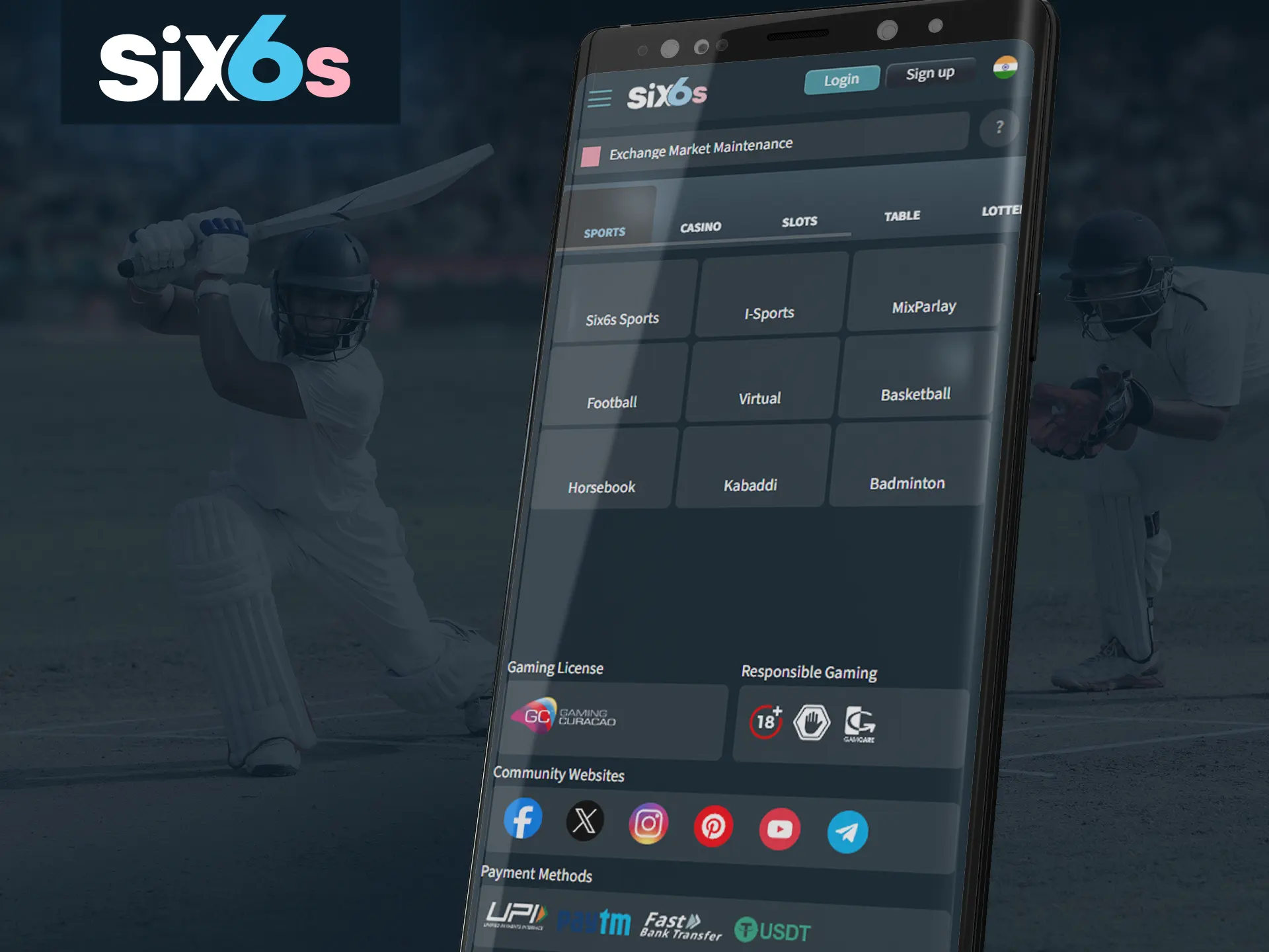 Visit the official Six6s website.