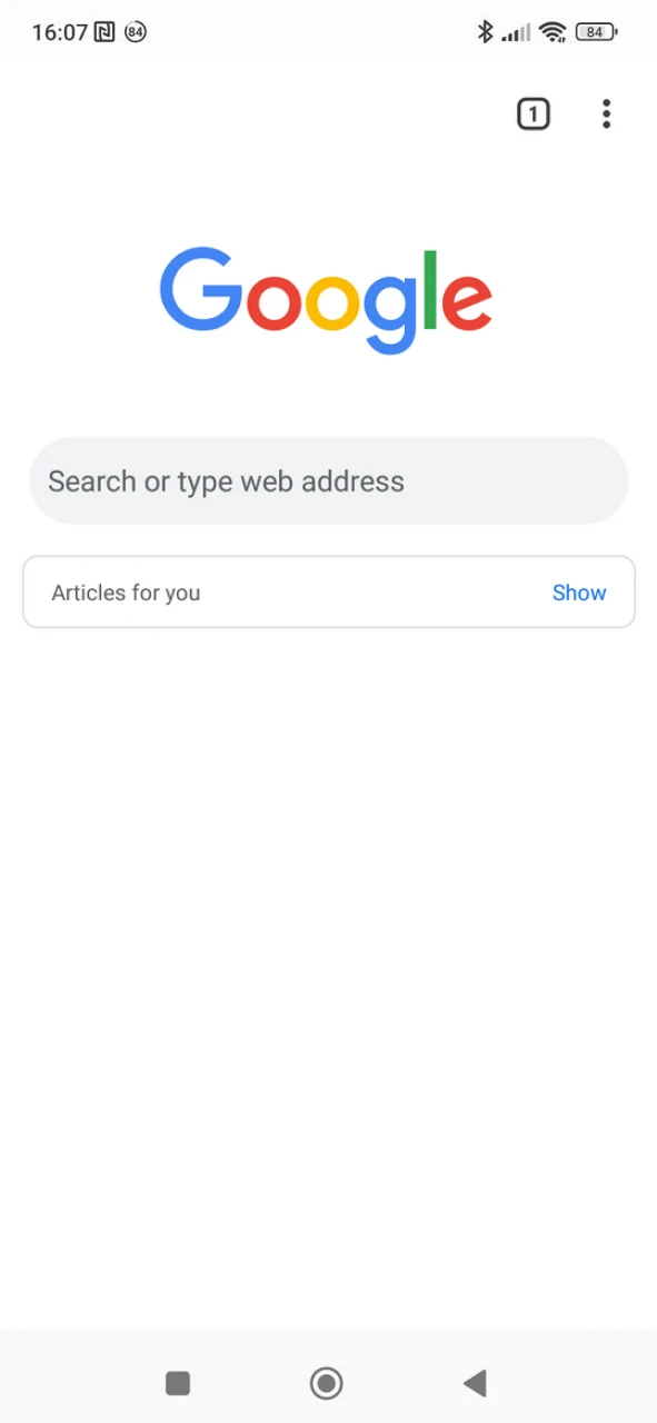 Open the browser and visit the Batery website.