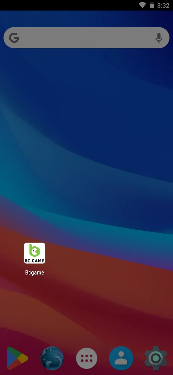 Install the BC Game app by following the instructions.