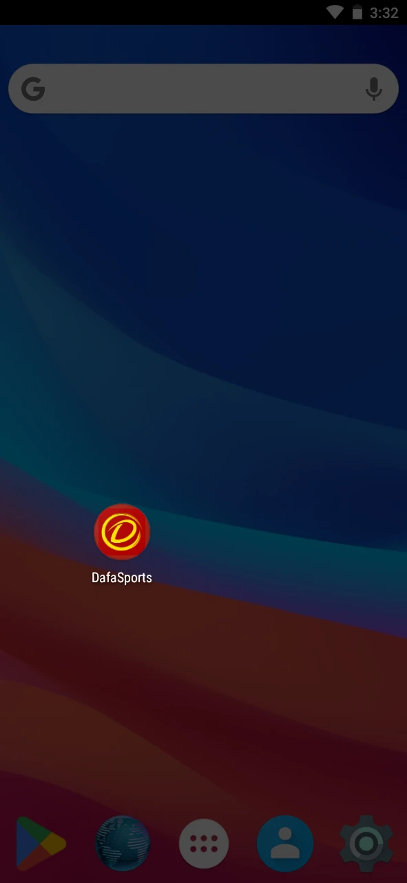 Once confirmed, the Dafabet app icon will appear on your home screen.