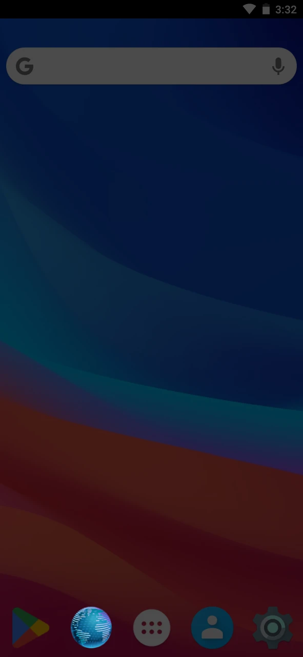 Open Browser on your Android device.