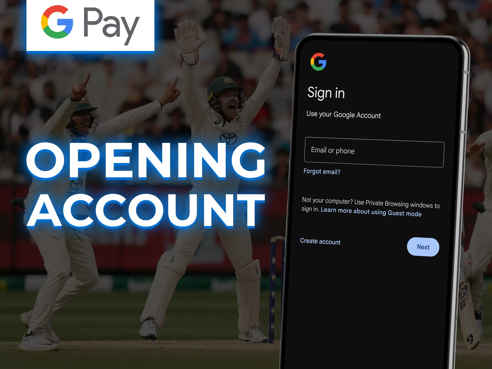 Link your card to the Google Pay app to use it on betting sites.