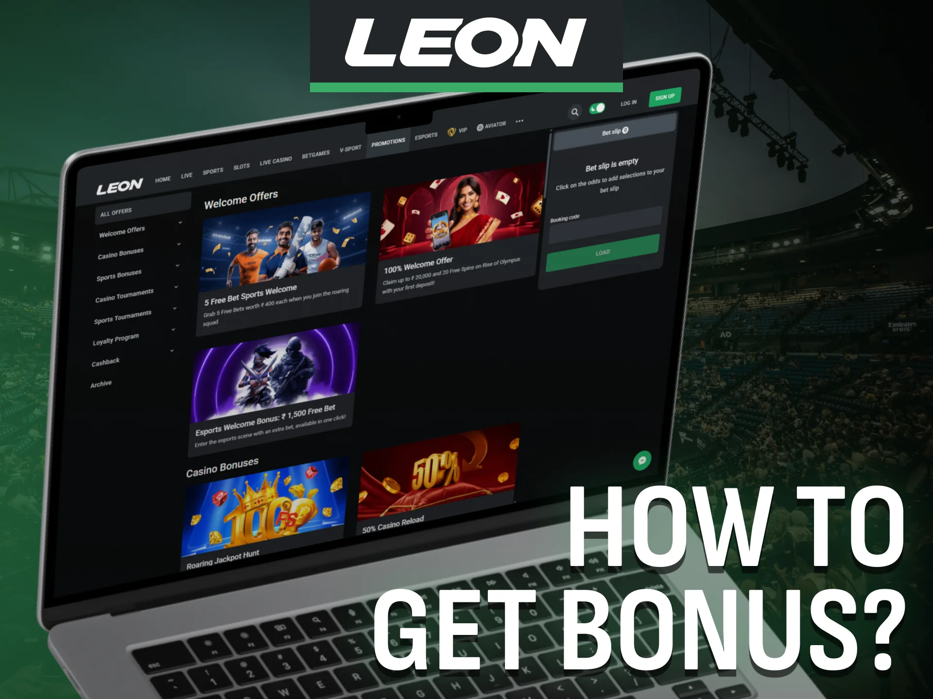 Read how to get the Leon Bet bonus and start betting smarter.