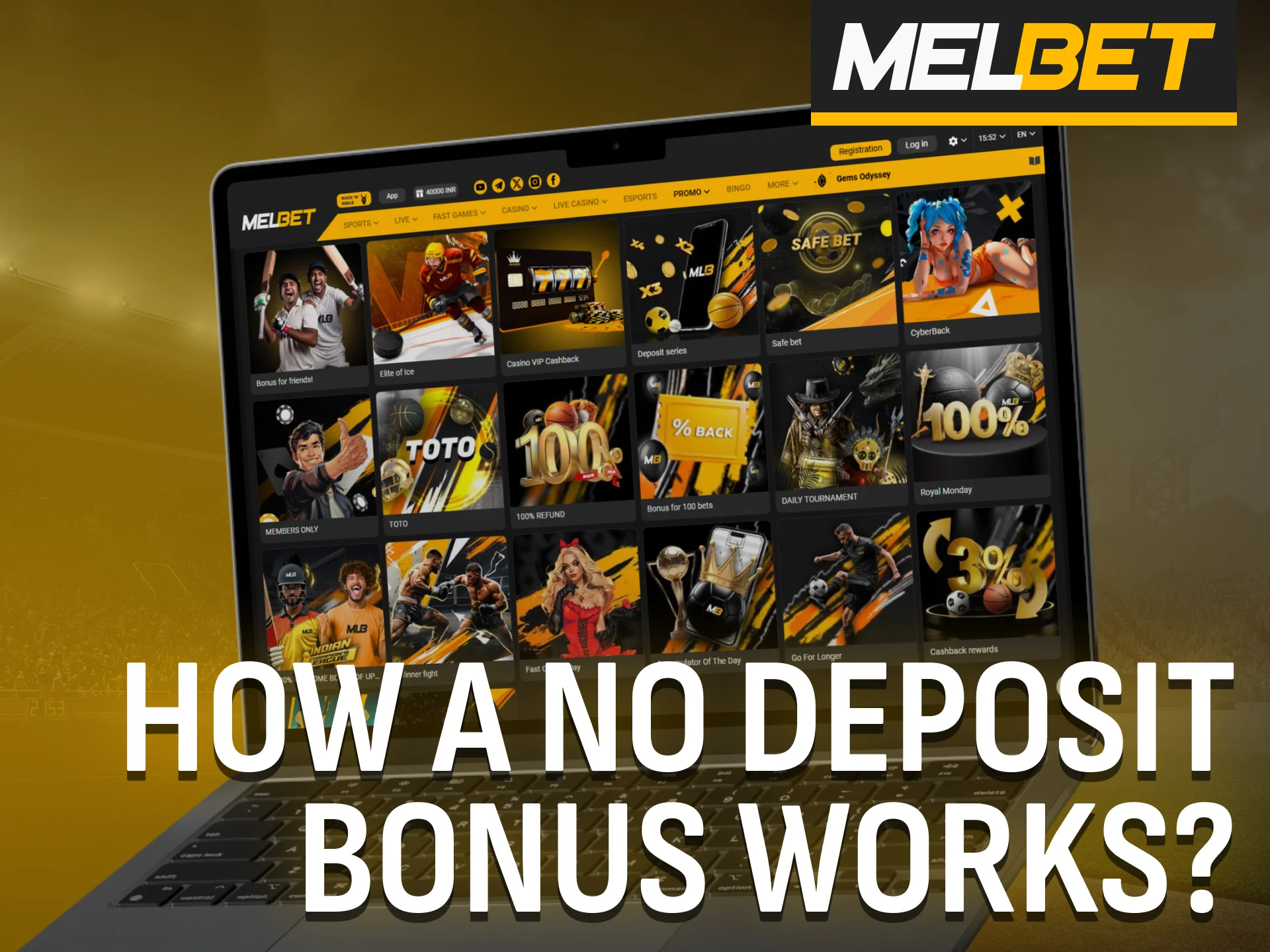 Understand how the no deposit bonus at Melbet actually works.