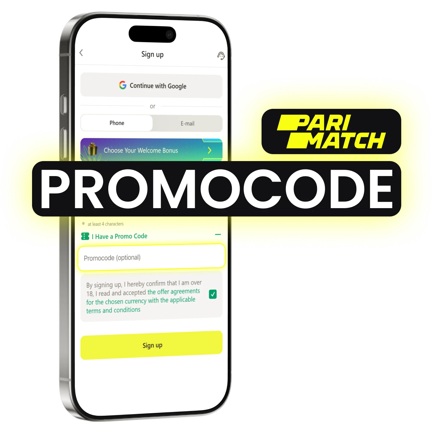 Use a Parimatch promo code in India to access special betting bonuses.