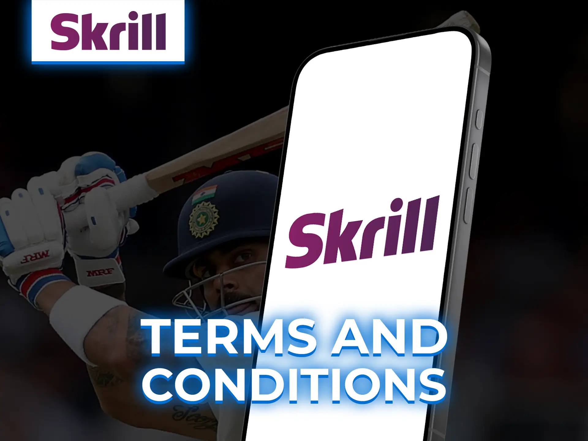 Read the basic terms and conditions for using a Skrill account.