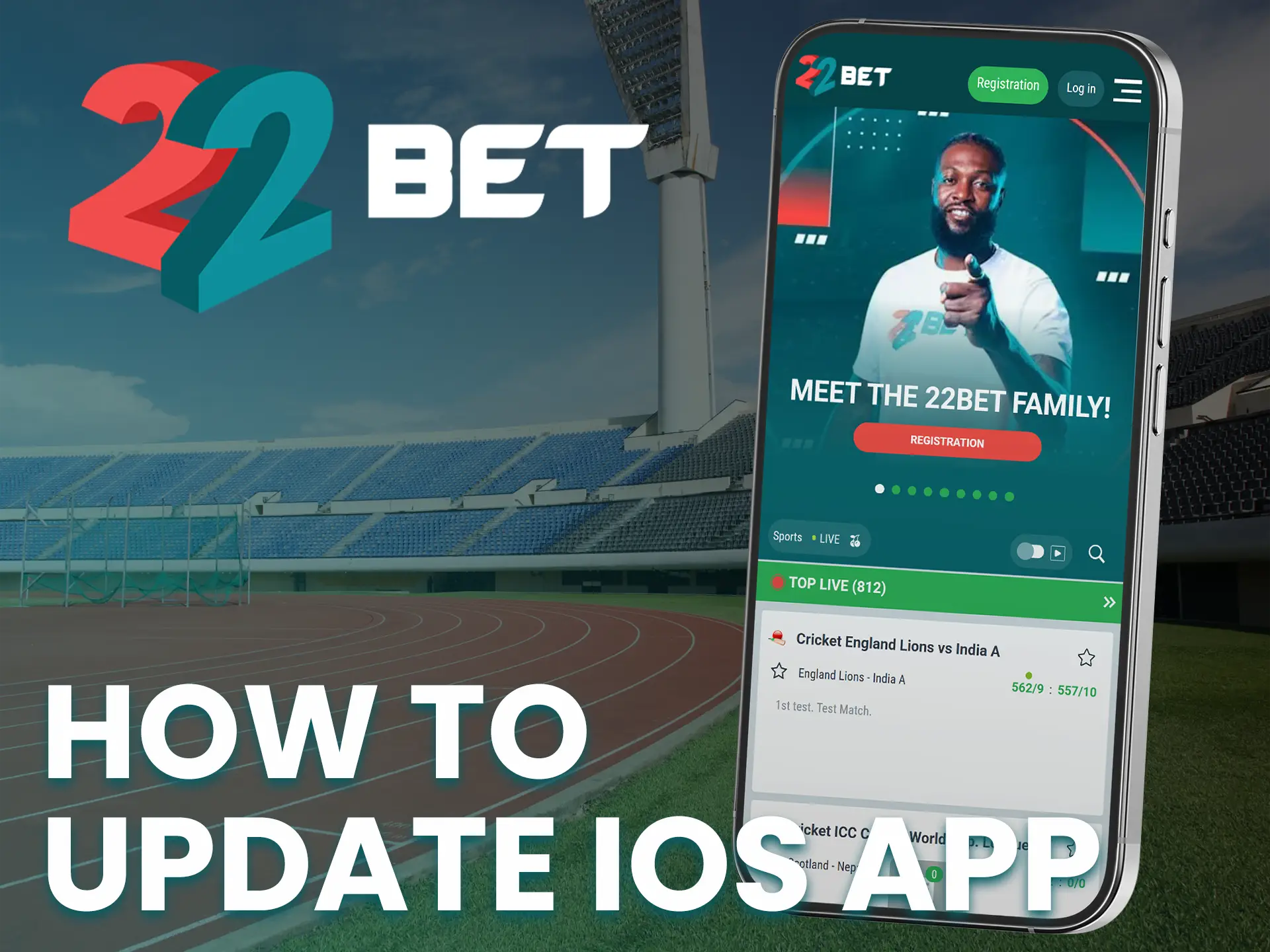 Learn how to update the 22Bet app for iOS.