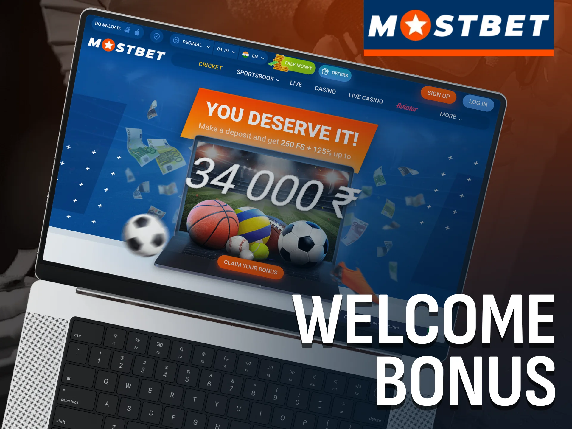 Get started with the Mostbet welcome bonus today.