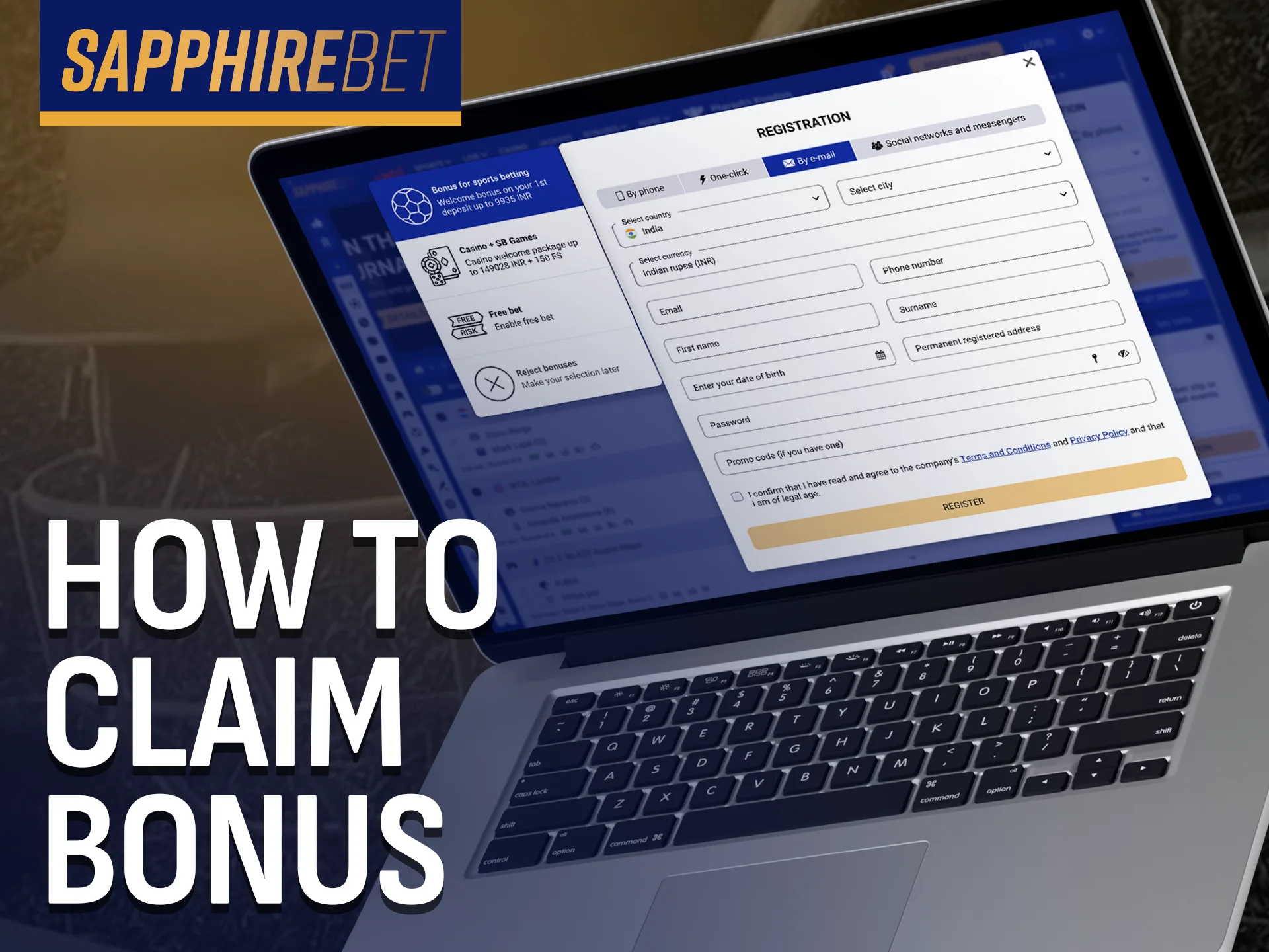 Discover how to activate your SapphireBet bonus without hassle.