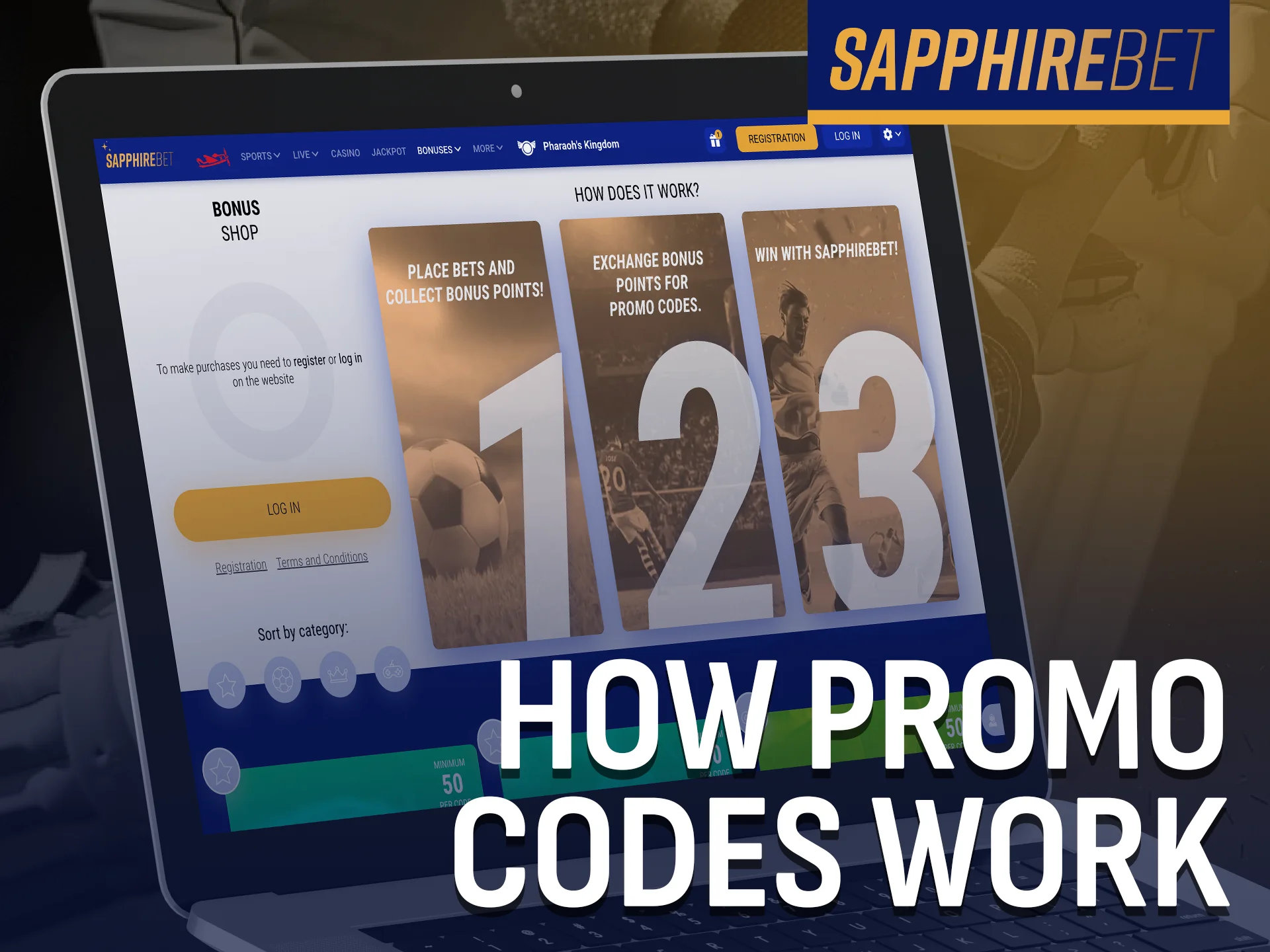 Learn how SapphireBet promo codes give you more.