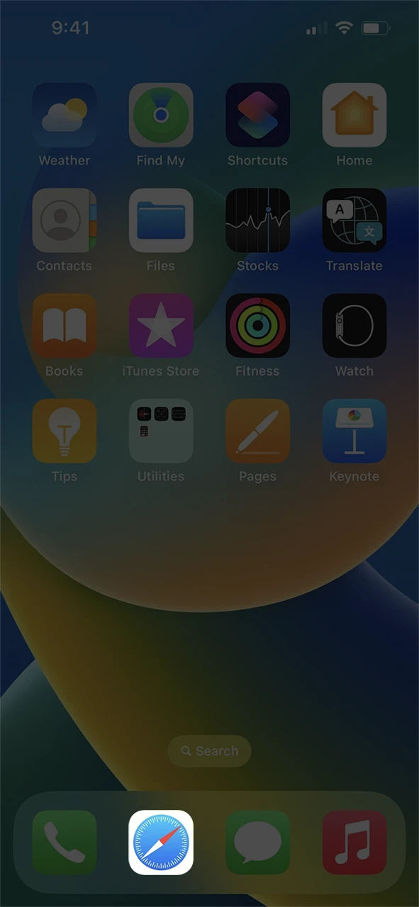 Open your browser to go to the Satbet website.