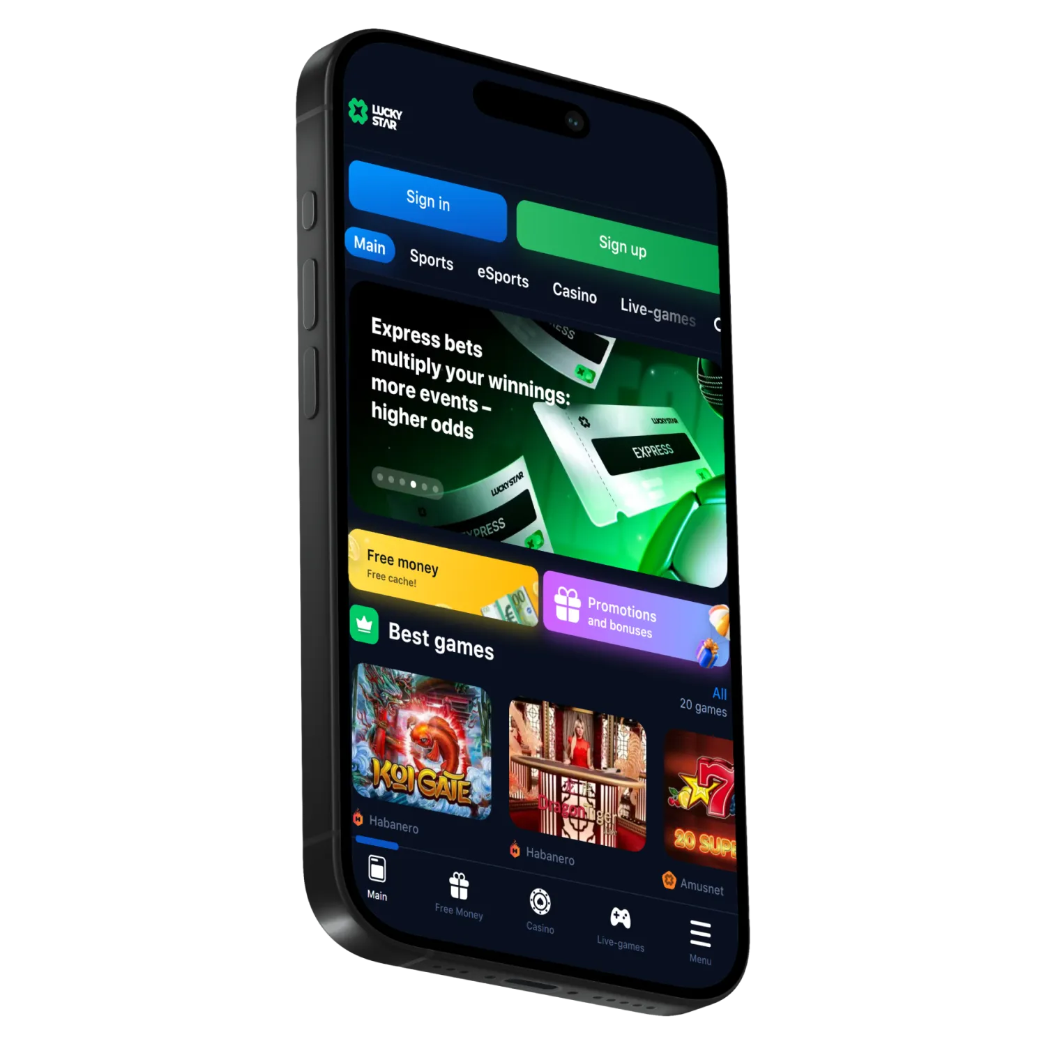 Lucky Star app delivers premium online sports betting for users across India.