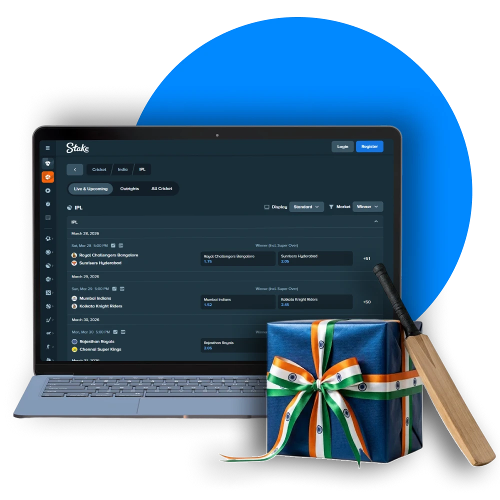 Header banner for the IPL betting bonuses and promotions section.