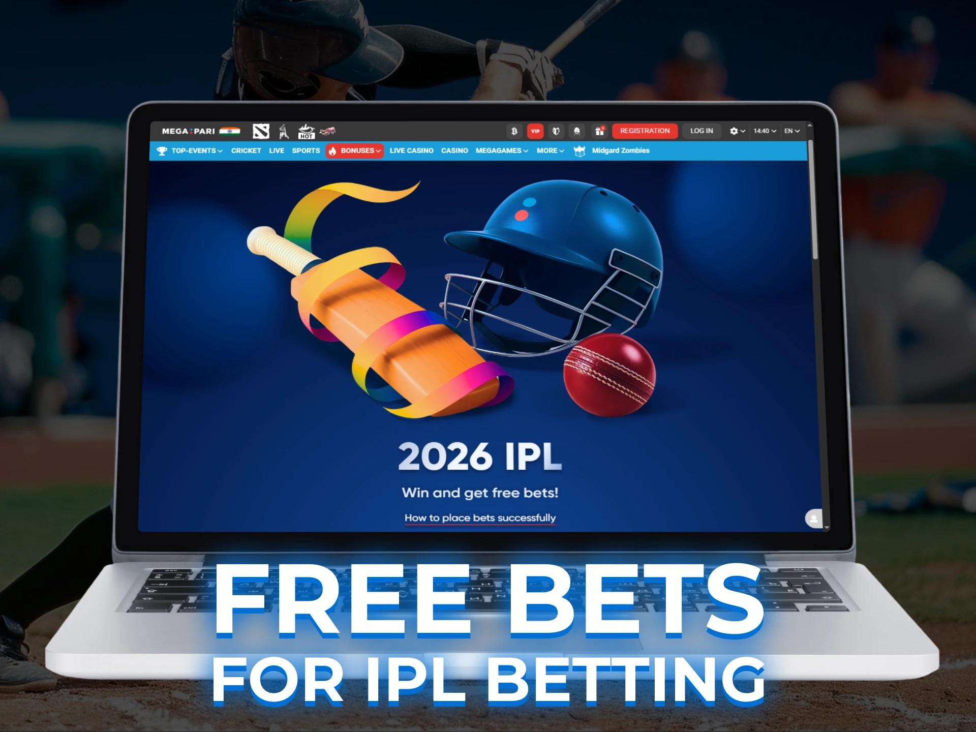 Detailed explanation of free bet bonuses for IPL betting, including how to receive and use them on matches.