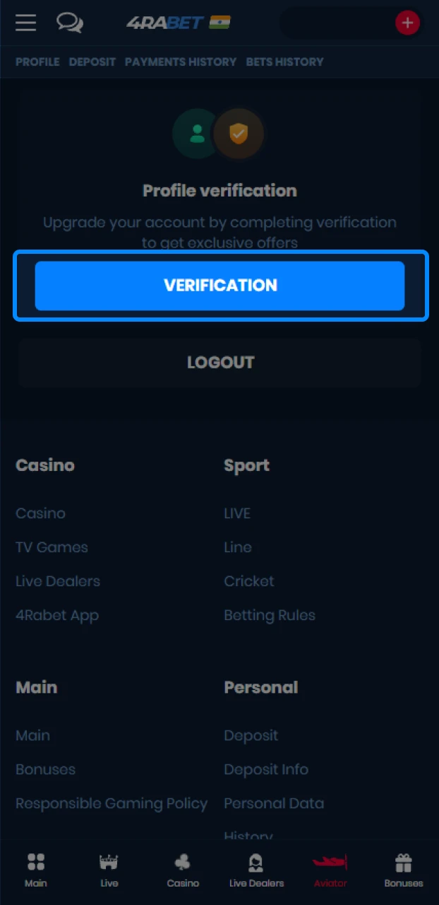 A user completing the final step of the IPL betting site registration by clicking the "Sign Up" or "Register" button to create an account for the 2026 season.